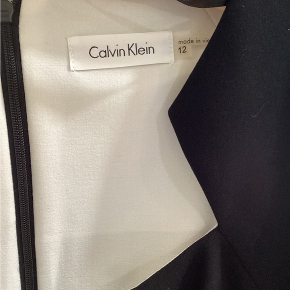 🚨Final Sale🚨!! New Calvin Klein Black Sleeveless Dress Size 12 - Picture 2 of 3